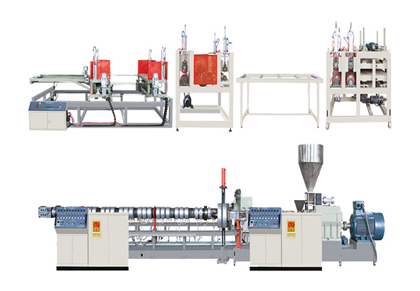 XPS擠塑板生產(chǎn)線(xiàn)設(shè)備（單螺桿、雙螺桿）